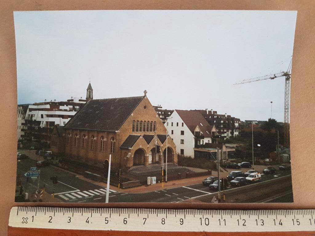 Foto Sint Idesbald Kerk Ster der Zee, 1980 à nos jours, Enlèvement ou Envoi, Photo, Comme neuf