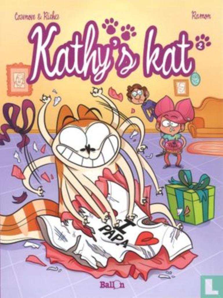 Kathy's kat nr 2, Une BD, Enlèvement ou Envoi, Neuf, Christophe Cazenove