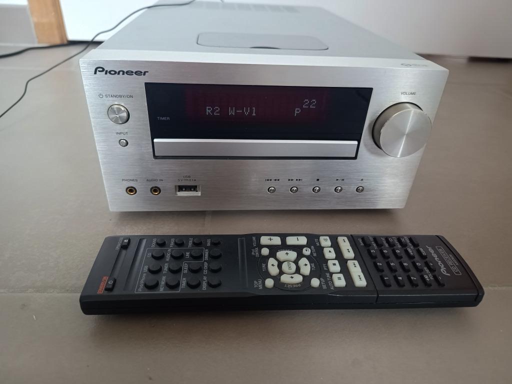 Stereo met internet Shoutcast Pioneer xc-hm70-s, Audio, Tv en Foto, Stereoketens, Gebruikt, MP3-aansluiting, Ophalen of Verzenden