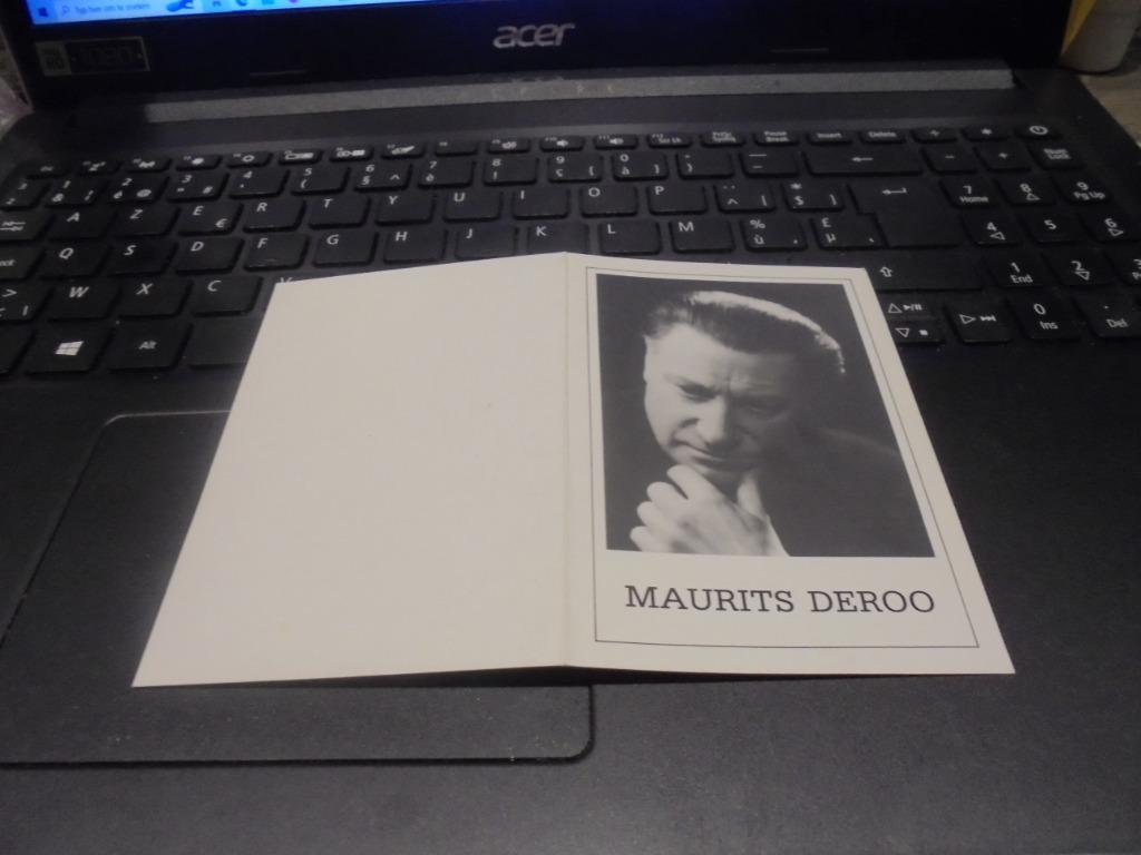 dp Maurits Deroo, Verzamelen, Bidprentjes en Rouwkaarten, Ophalen of Verzenden, Bidprentje