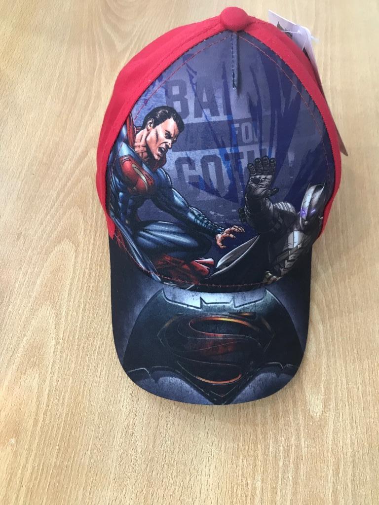 Nieuwe superman vs batman pet jongens verstelbaar klittenban, Kinderen en Baby's, Kinderkleding | Petten en Hoeden, Disney, Verzenden