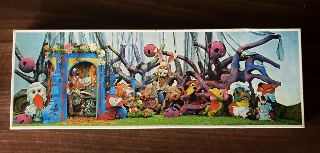 Oude puzzel Fabeltjeskrant uit 1968, Verzamelen, Ophalen of Verzenden, Zo goed als nieuw, Tv, Gebruiksvoorwerp