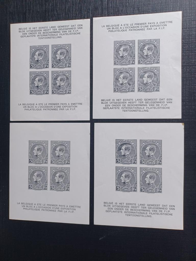 Postzegels  Belgié, Postzegels en Munten, Ophalen of Verzenden, Postfris, Zonder gom