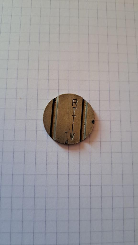 pièce cabine téléphonique RTT, Verzamelen, Ophalen of Verzenden