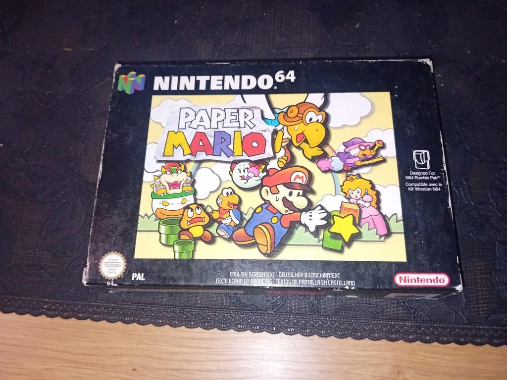 Paper mario nintendo 64, Games en Spelcomputers, Ophalen of Verzenden, Gebruikt