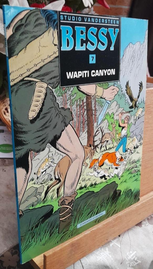 Bessy nr 7 wapiti Canyon  ’ in zeer mooie staat, Boeken, Verzenden, Willy Vandersteen, Eén stripboek, Zo goed als nieuw