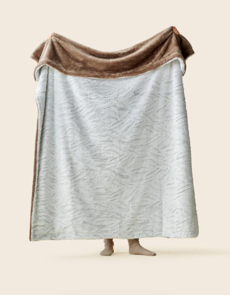 Plaid Cocooning Tigre couverture à carreaux et polaire NEW 1, Envoi, Neuf