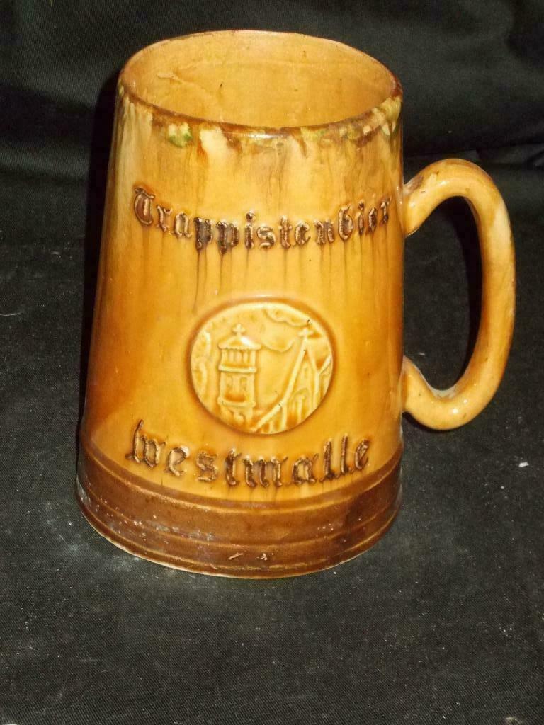 Bierglazen.Trappistenbier.Westmalle.Brouwerij Der Trappisten, Ophalen of Verzenden, Gebruikt, Pul(len), Overige merken