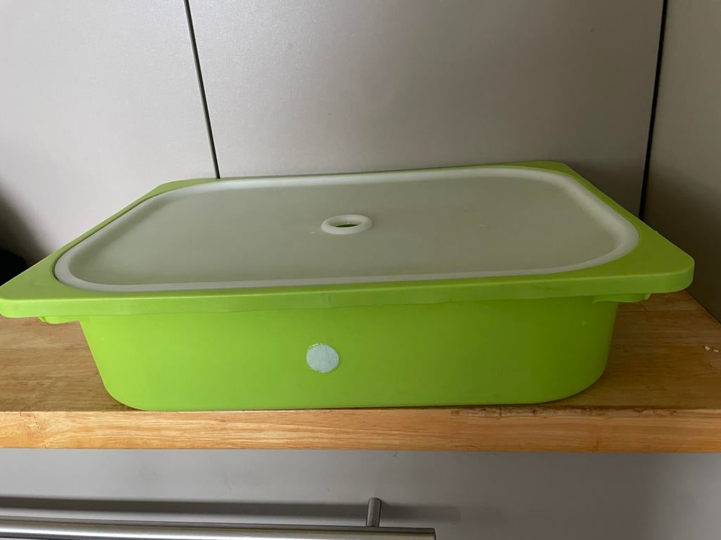Opbergbak met deksel Ikea, Ophalen of Verzenden, Zo goed als nieuw