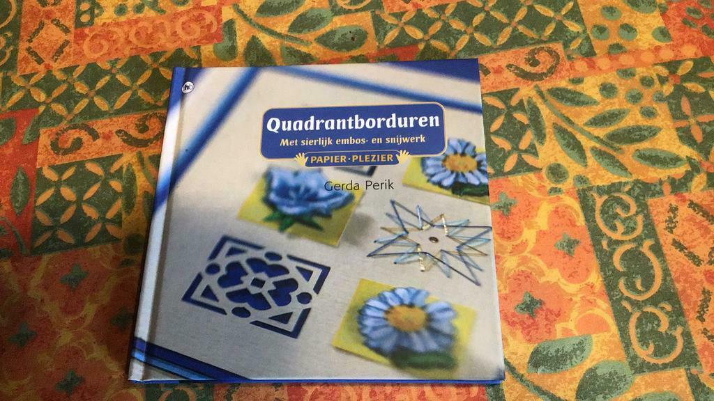 Broderie en quadrant (t), Livres, Loisirs & Temps libre, Enlèvement ou Envoi, Comme neuf, Scrapbooking et Bricolage