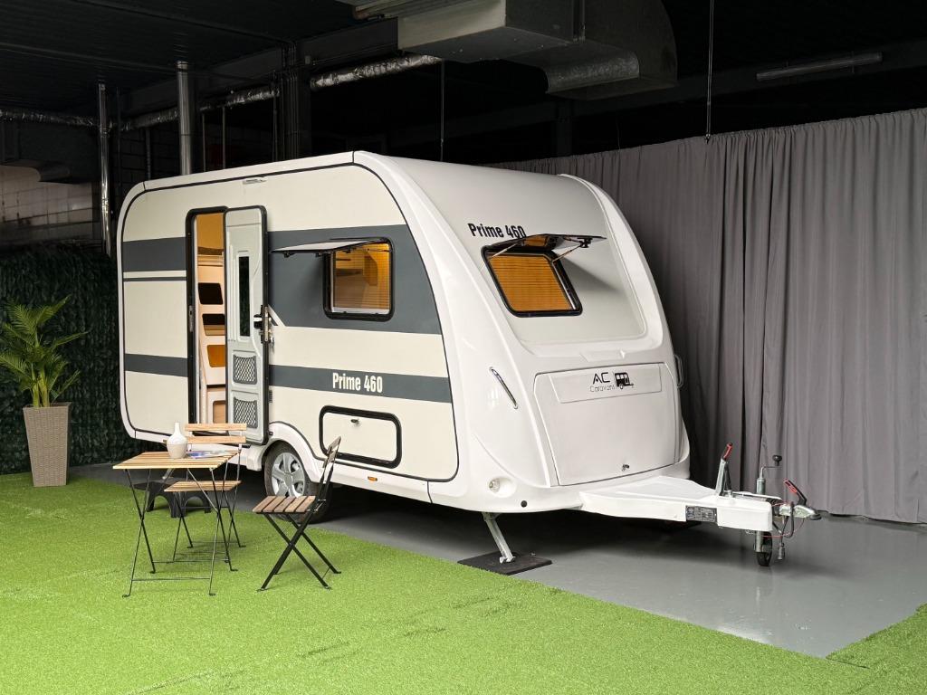 ✅ CARAVANE • PRIME 460 • NEUF • AL-KO • 4 PERSONNES • 2025, Entreprise, 5 à 6 mètres, Lit fixe, Siège de train