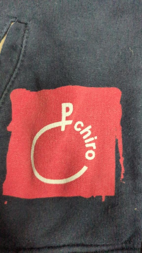 Chiro hoodie kinderen, Ophalen