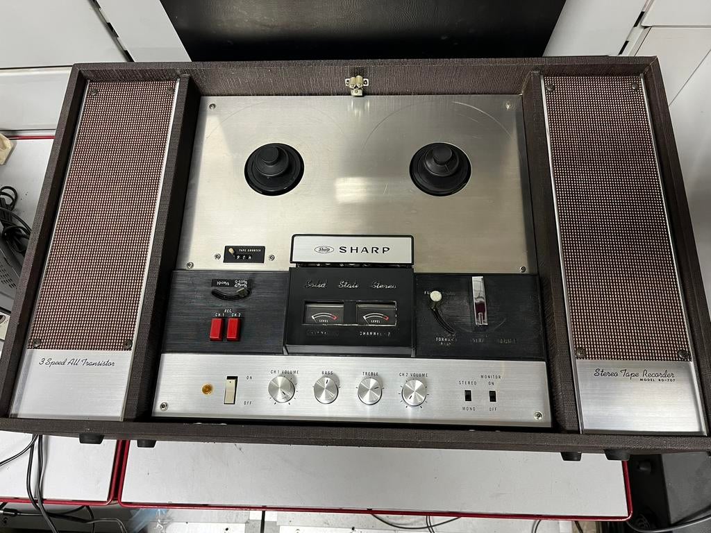 SHARP RD-707 Vintage stereorecorder uit de jaren 60, Audio, Tv en Foto, Bandrecorder, Ophalen, Bandrecorder