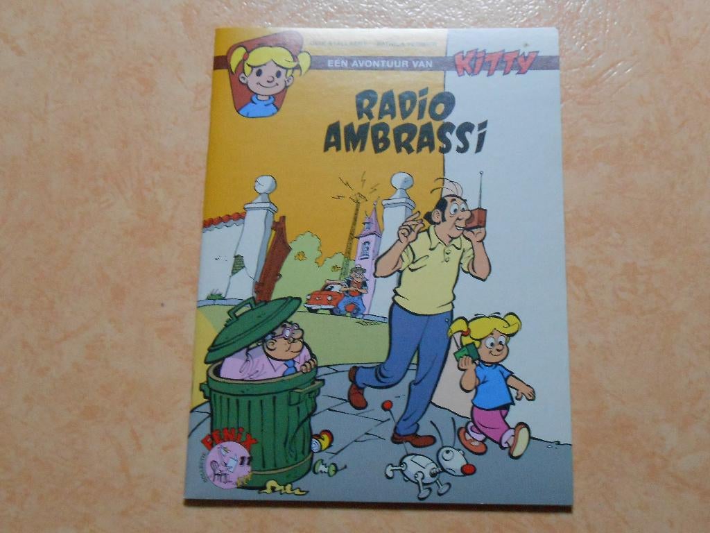 Collectie fenix 11 Radio Ambrassi 2002 1 ste druk., Neuf, Enlèvement ou Envoi, Une BD, Dirk Stallaert