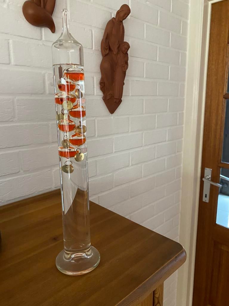 Vintage Galileo thermometer, Ophalen, Zo goed als nieuw