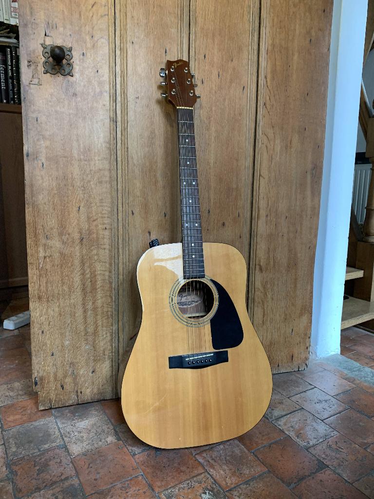 Fender Acoustic gitaar (met elek. element), Ophalen, Gebruikt, Western- of Steelstringgitaar, Met (piezo-)element