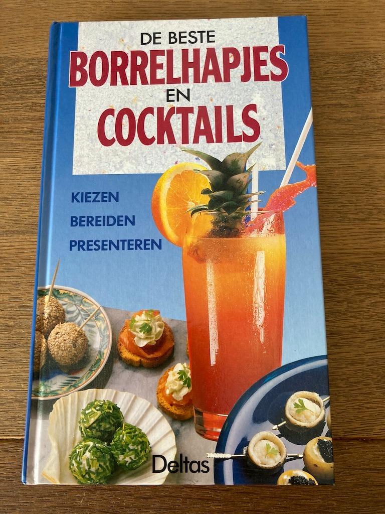 Boek De beste borrelhapjes en cocktails Deltas, Boeken, Kookboeken, Ophalen of Verzenden, Nieuw, Tapas, Hapjes en Dim Sum