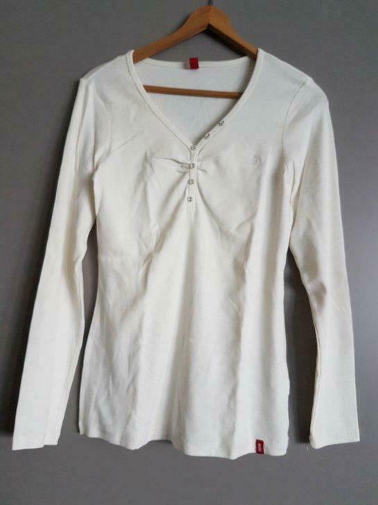 Nieuwe t-shirt met lange mouwen van edc by esprit maat L, Ophalen of Verzenden, Nieuw, Maat 42/44 (L), Overige kleuren