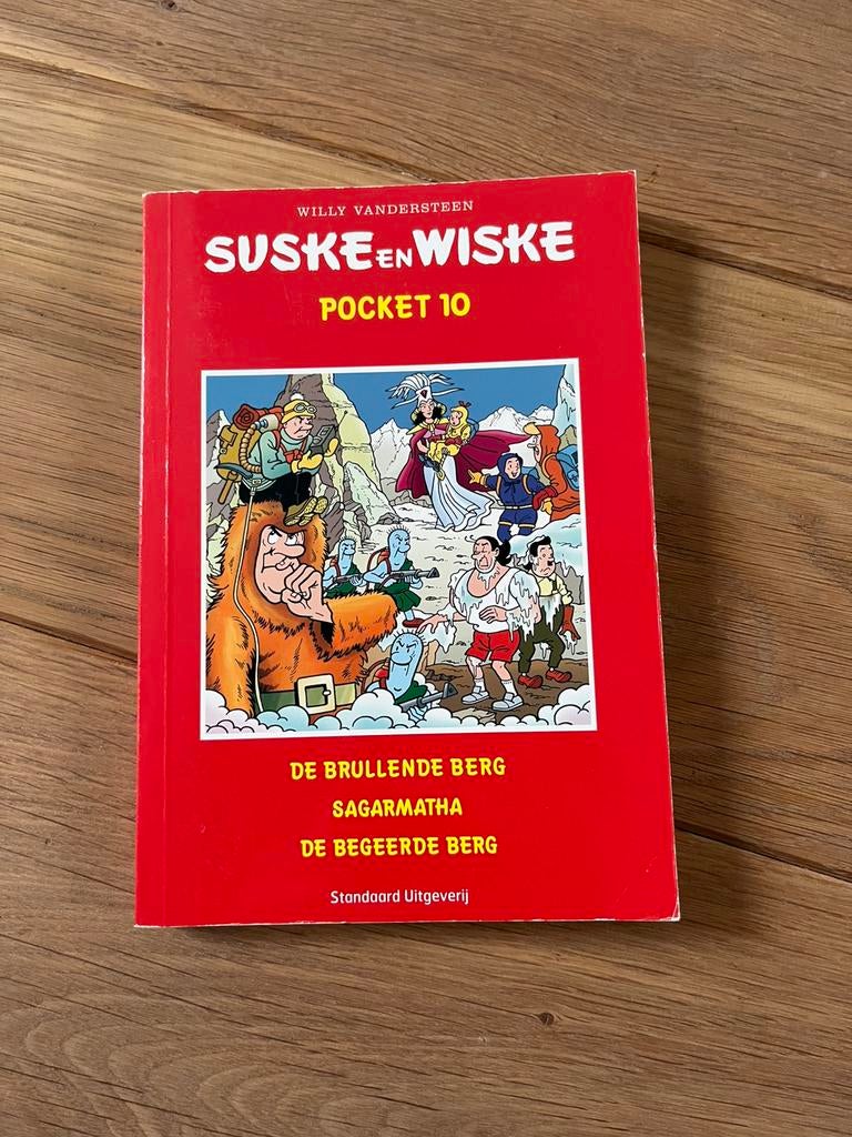 Suske & Wiske Pocket 10, Boeken, Meerdere stripboeken, Ophalen of Verzenden, Gelezen, Willy Vandersteen