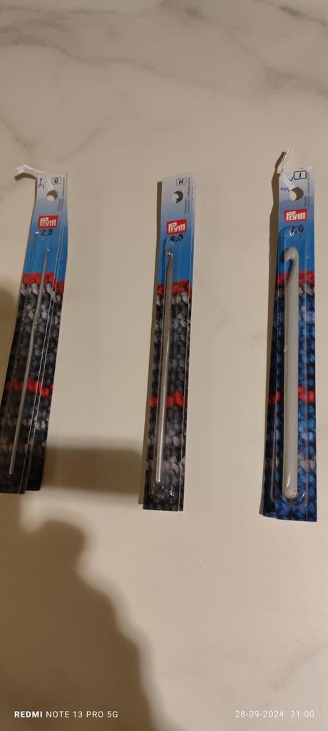 Haaknaalden. PRYM., Hobby en Vrije tijd, Ophalen