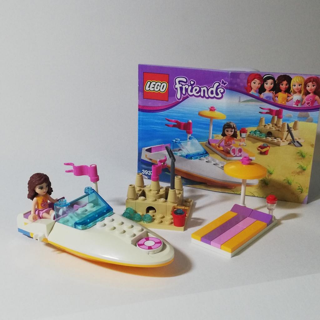 Lego Friends 3937 Olivia's speed boat, Enlèvement, Comme neuf, Ensemble complet, Lego