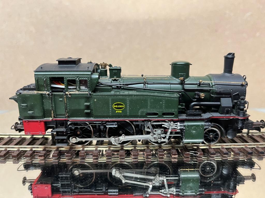 Roco 43273B locomotief type 96-025 NMBS Digitale, Hobby en Vrije tijd, Ophalen of Verzenden, Zo goed als nieuw, Roco, Gelijkstroom