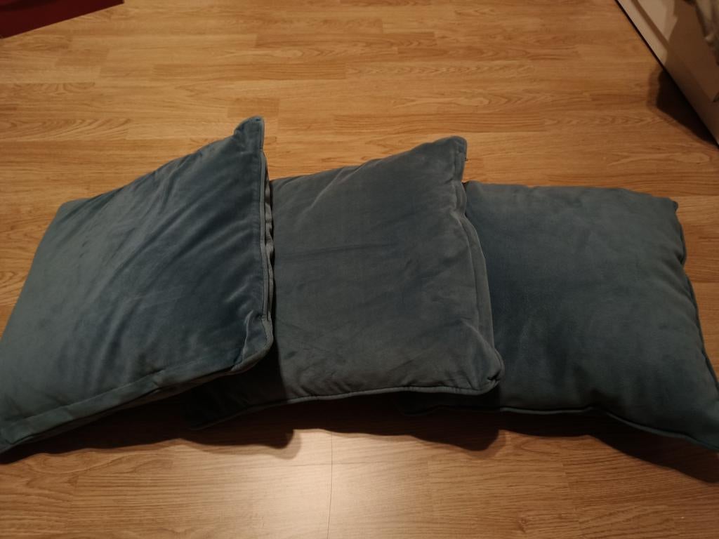 Kussens, Ophalen, Blauw, Vierkant