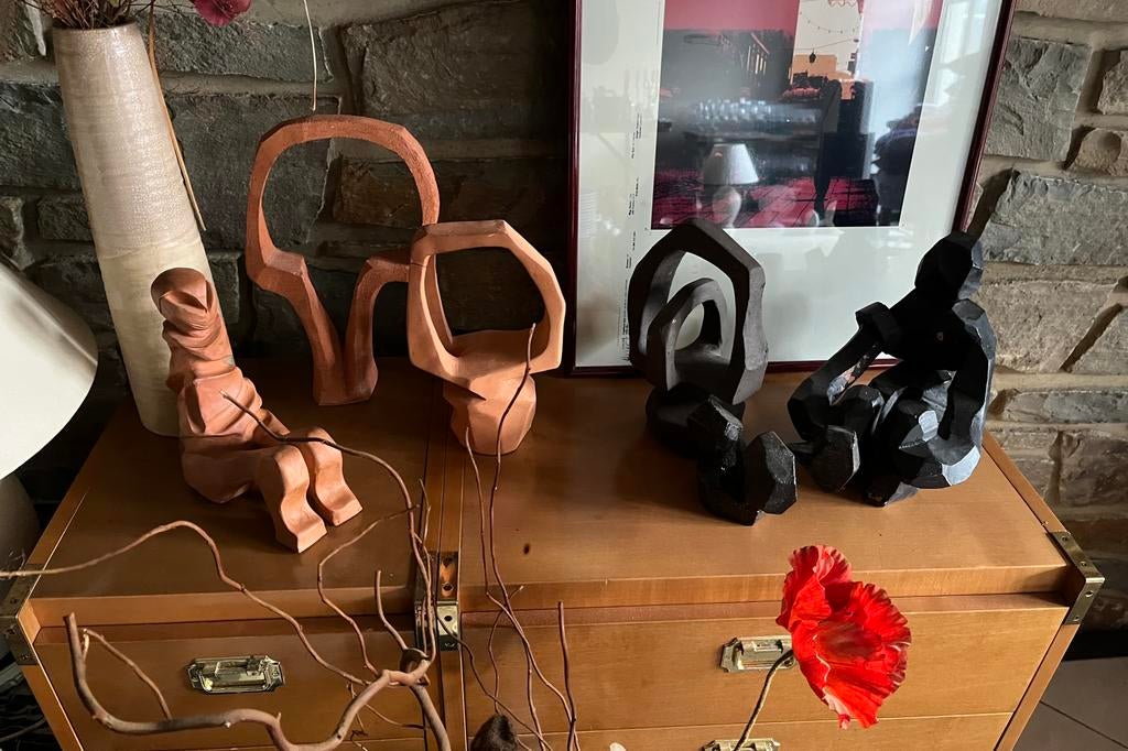 Sculptures poteries, Antiek en Kunst, Antiek | Keramiek en Aardewerk, Ophalen of Verzenden