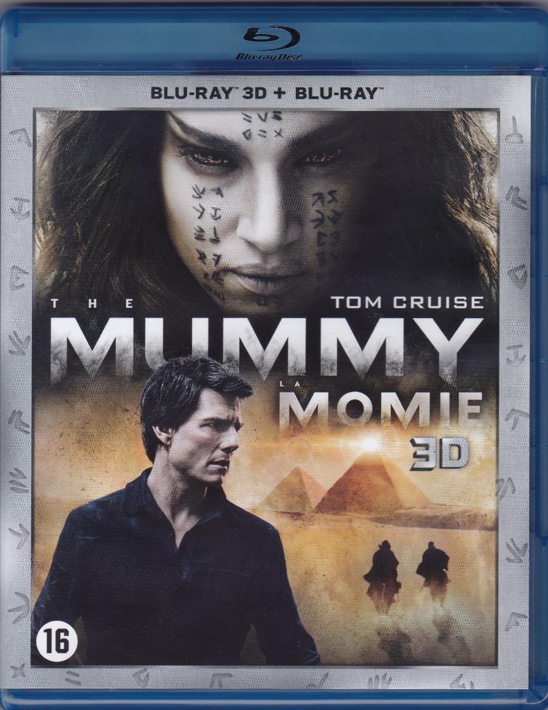 the Mummy 3D + Blu-Ray  ( Tom Cruise ) 2017, Cd's en Dvd's, Blu-ray, Zo goed als nieuw, Actie, Ophalen of Verzenden