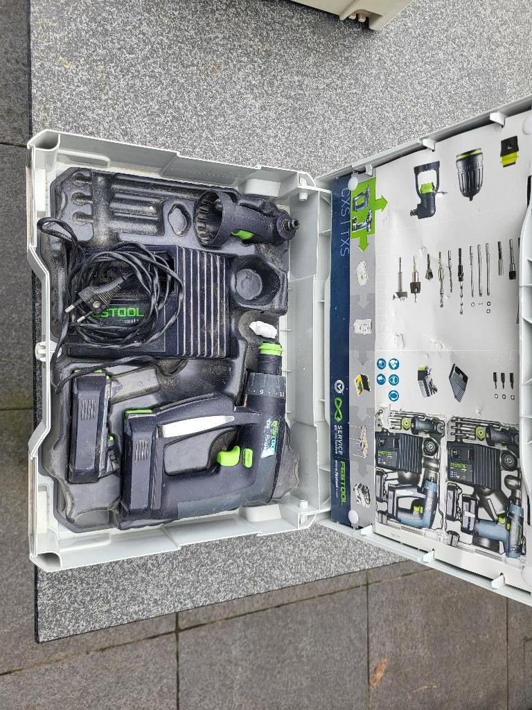 Cxs li2.6 festool set!!!, Enlèvement, Utilisé