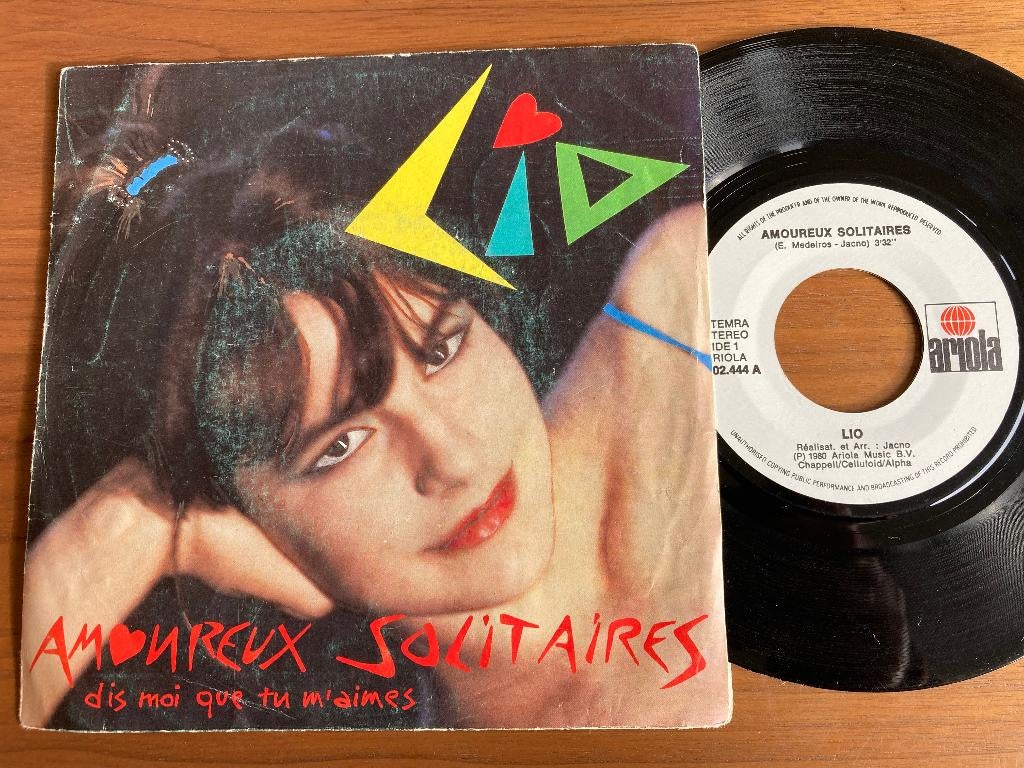 Lio – Amoureux Solitaires, CD & DVD, Enlèvement ou Envoi, 7 pouces, Single
