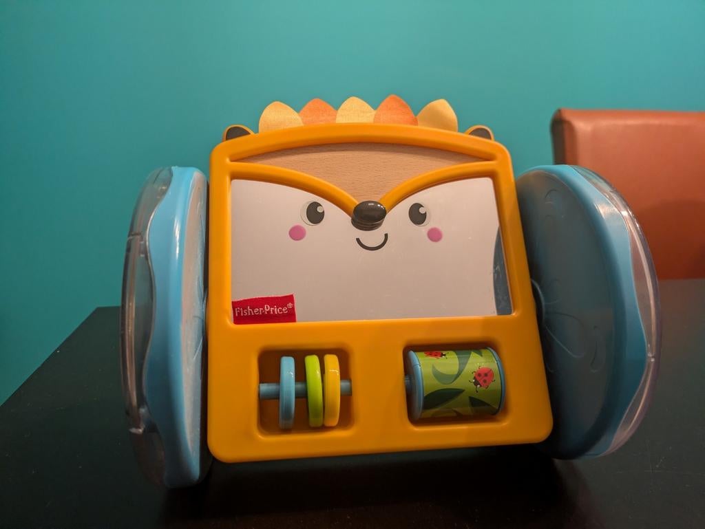 Fisher Price | Speel & Kruip Egel Spiegeltje, Ophalen of Verzenden, Zo goed als nieuw