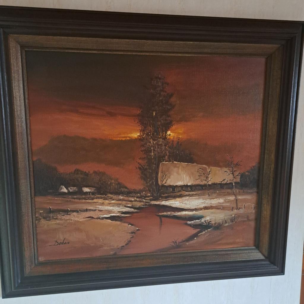 schilderij uit erfenis, Antiek en Kunst, Ophalen