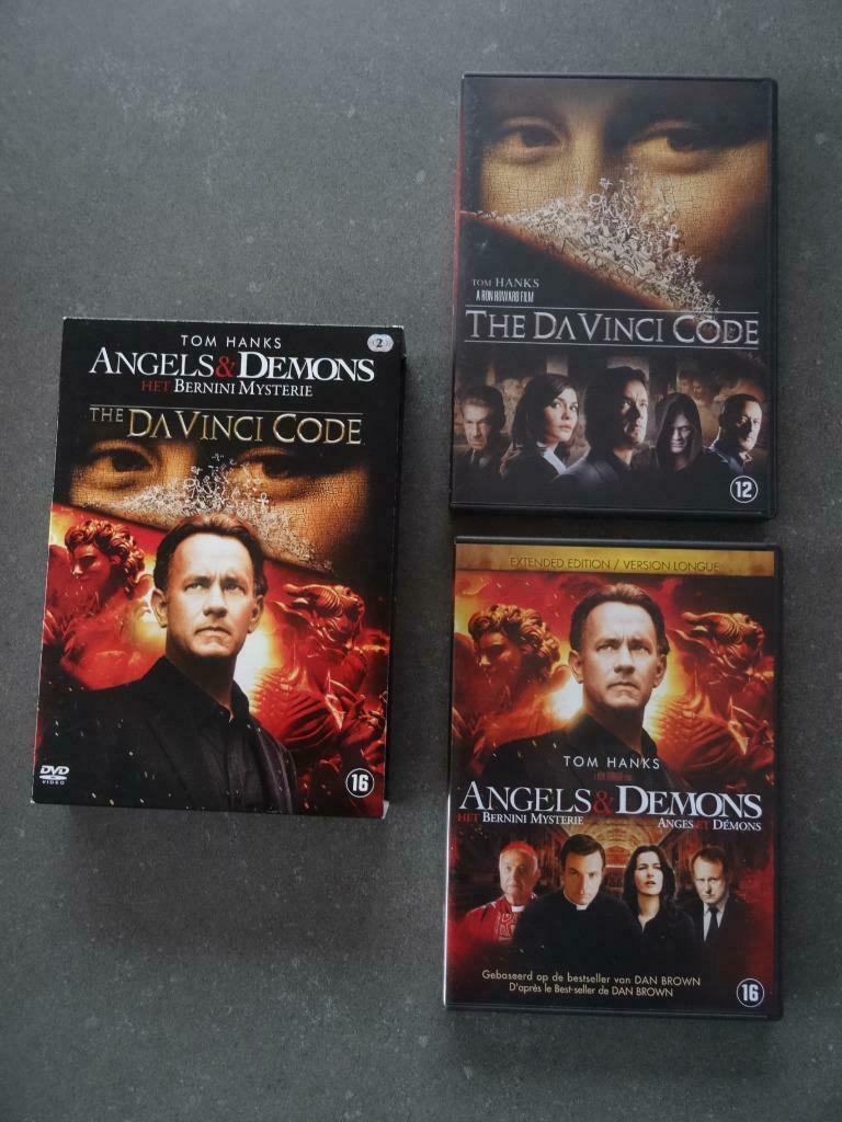 Angels and Demons The Da Vinci Code - 2 DVDset, Cd's en Dvd's, Vanaf 16 jaar, Verzenden, Actie
