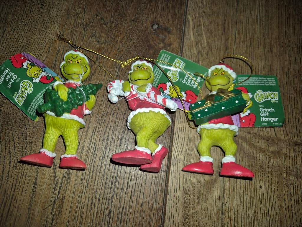 3 kersthangers The Grinch. Nieuw met label, Enlèvement ou Envoi