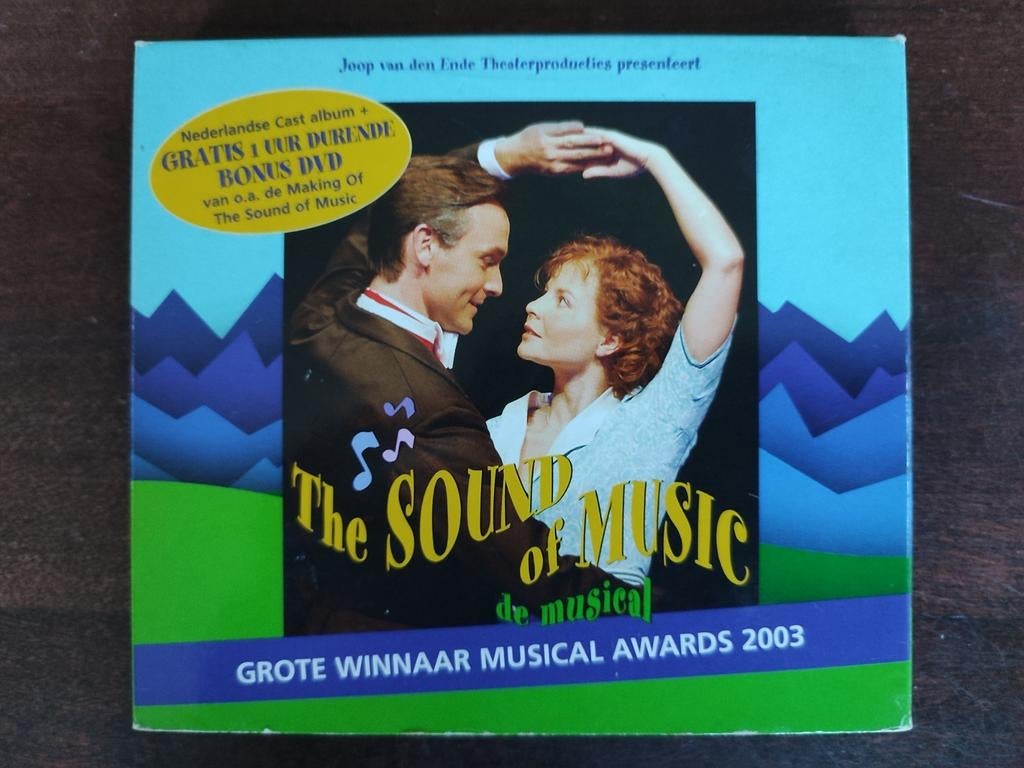 CD + DVD : THE SOUND OF MUSIC de musical (Joop van den Ende), Ophalen of Verzenden, Zo goed als nieuw
