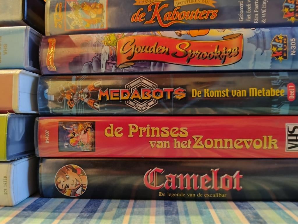 Videocassettes VHS  20 stuks, Gebruikt, Overige typen, Ophalen of Verzenden, Vanaf 6 jaar