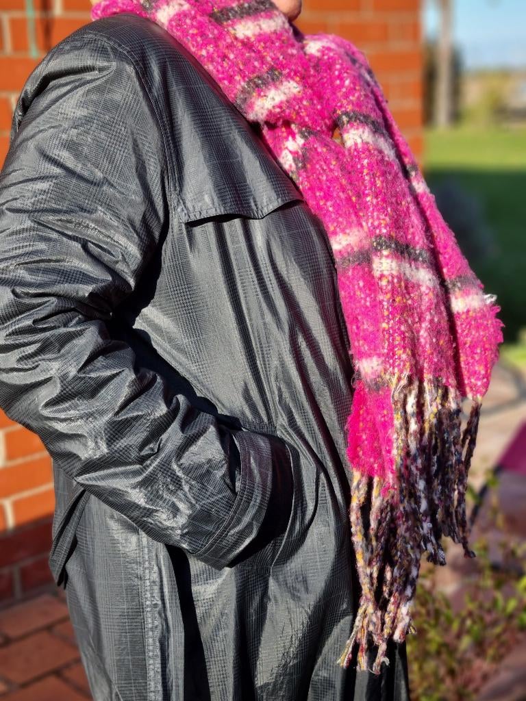 Winterregenjas voor dames, Ophalen of Verzenden, Zo goed als nieuw, Maat 42/44 (L), Zwart