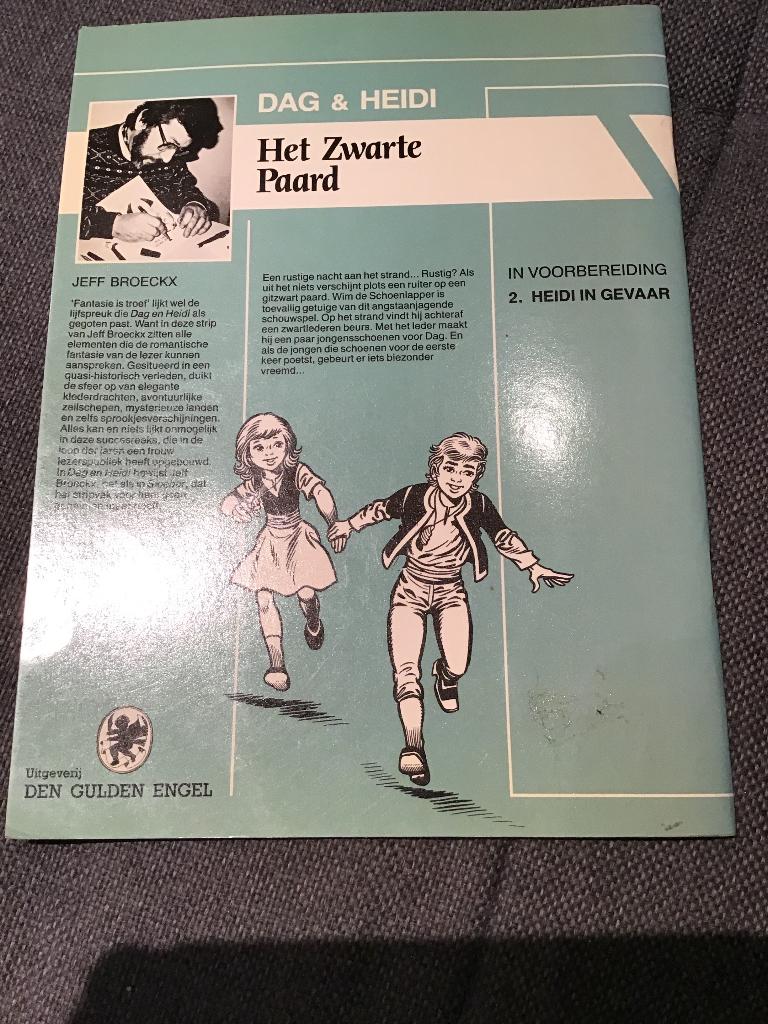 Strip Dag & Heidi eerste druk, Boeken, Eén stripboek, Ophalen of Verzenden, Zo goed als nieuw, Jeff Broeckx