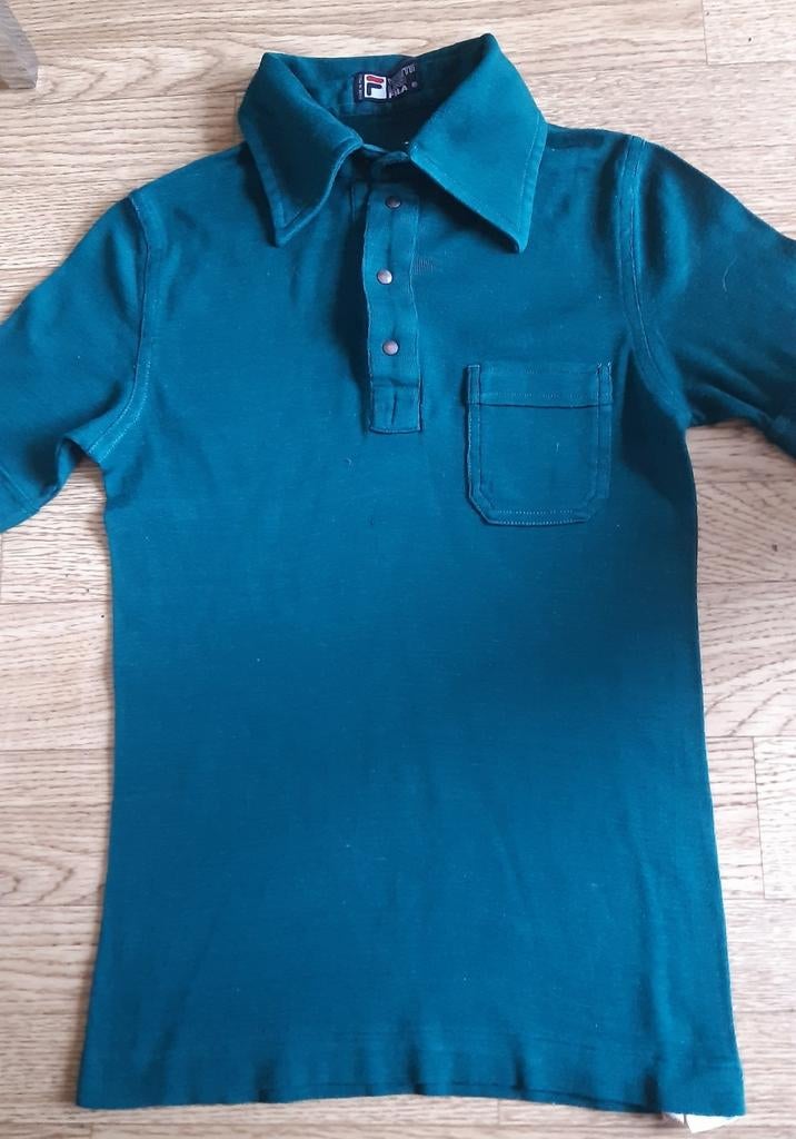 Polo jongen Fila . Donner groen, Ophalen of Verzenden, Zo goed als nieuw, Jongen