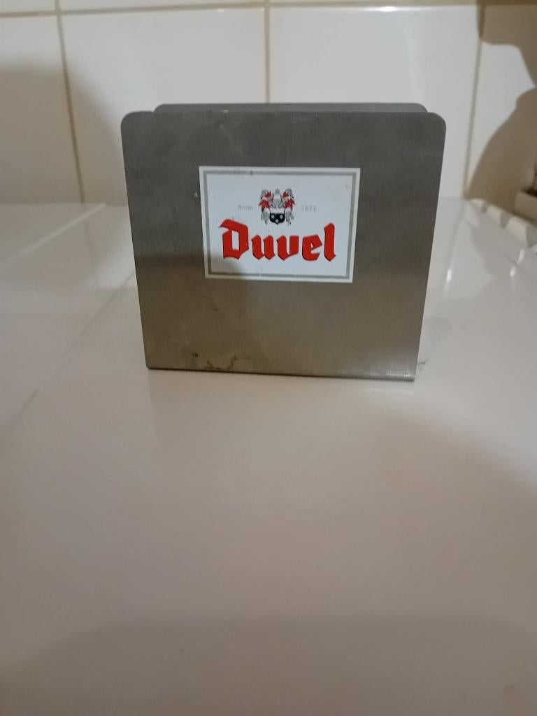 duvel bierkaarthouder, Ophalen of Verzenden, Zo goed als nieuw, Overige typen, Duvel
