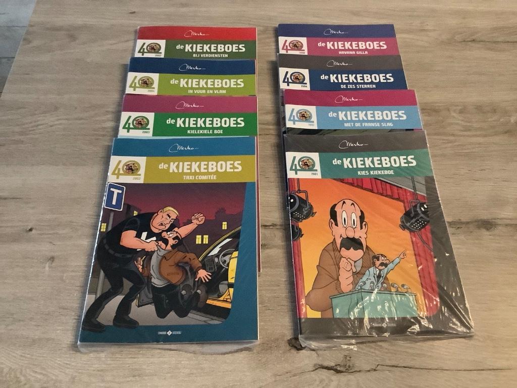 De Kiekeboes 40 jaar verschillende strips (2017), Boeken, Stripverhalen, Zo goed als nieuw, Meerdere stripboeken, Ophalen of Verzenden