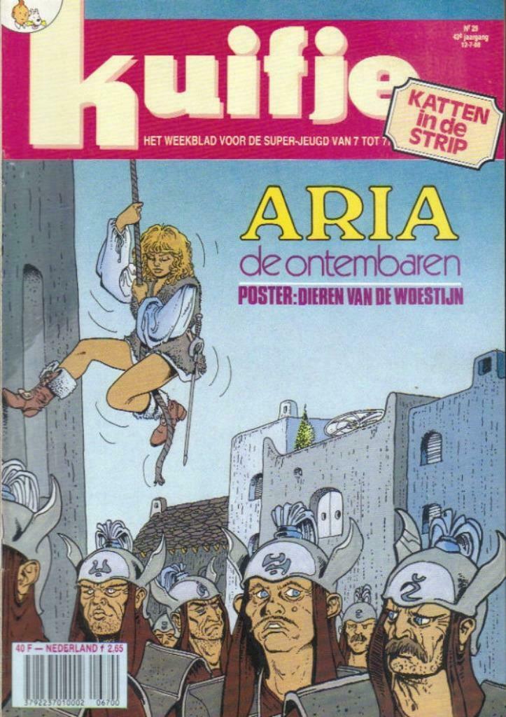 Weekblad Kuifje van 12-7-1988 , 43ste Jaargang, Nummer 29, Enlèvement ou Envoi, Utilisé, Plusieurs comics, Europe