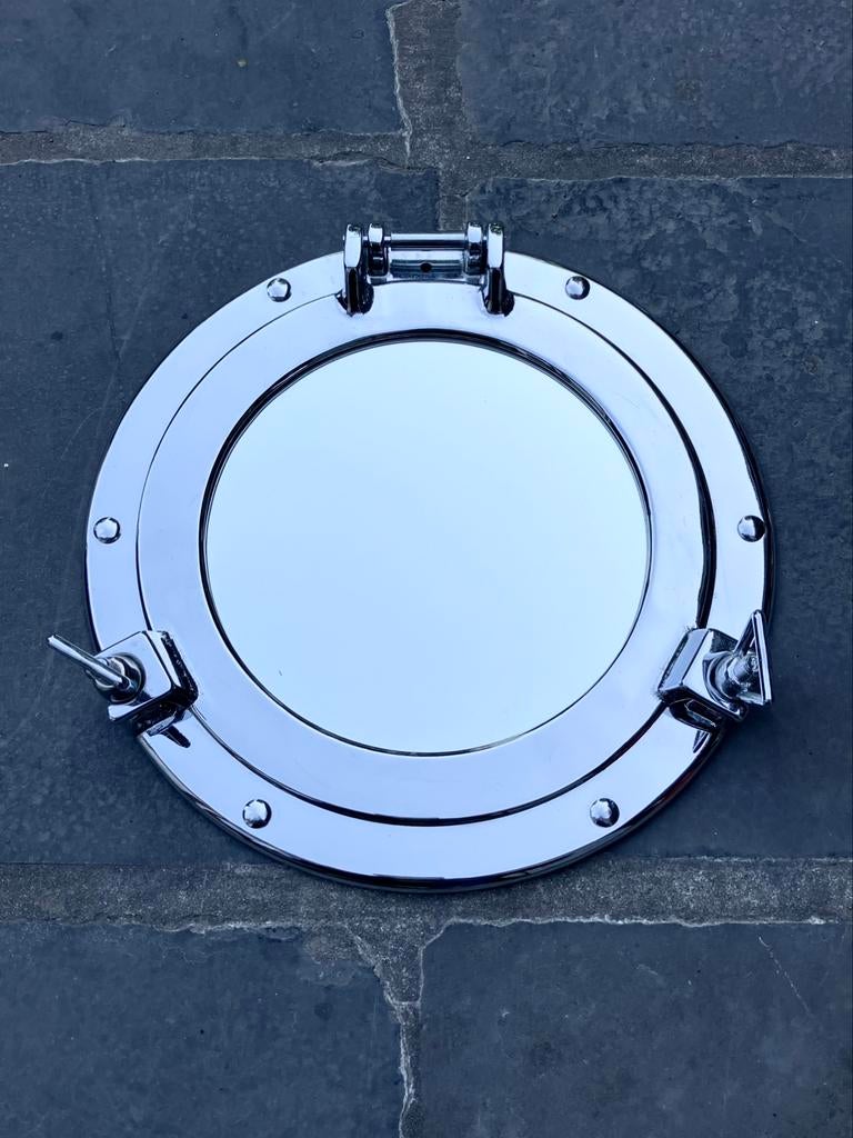 Miroir à hublot chromé, Enlèvement ou Envoi, Comme neuf