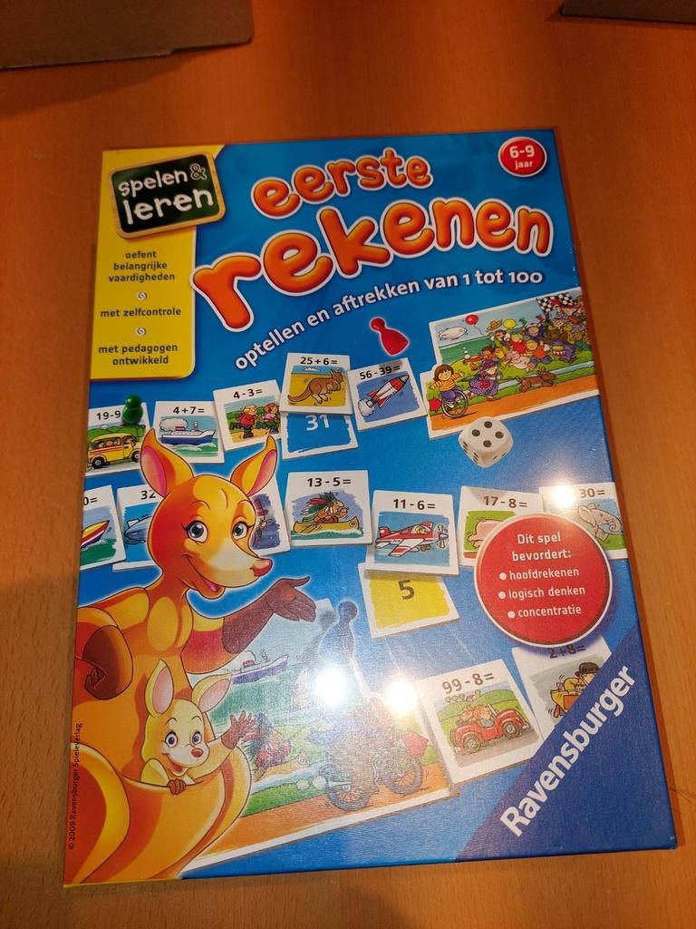 Spelen en leren - eerste rekenen 6-9 jaar, Vijf spelers of meer, Ophalen of Verzenden, Nieuw, RAVENSBURGER