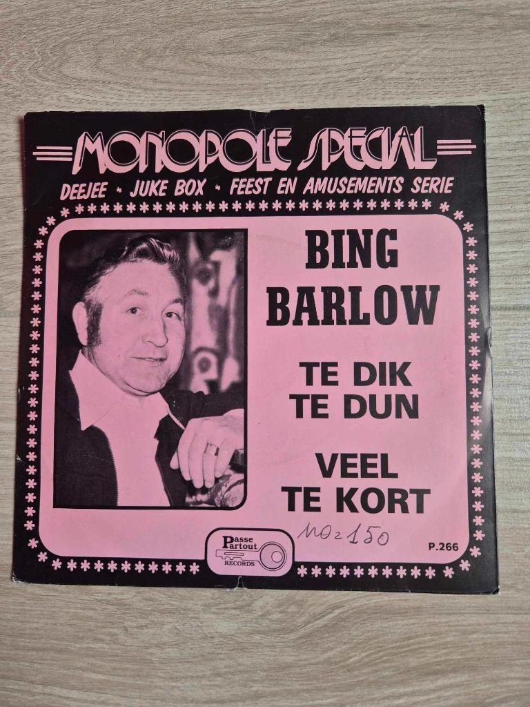 Singel Bing Barlow, Enlèvement ou Envoi