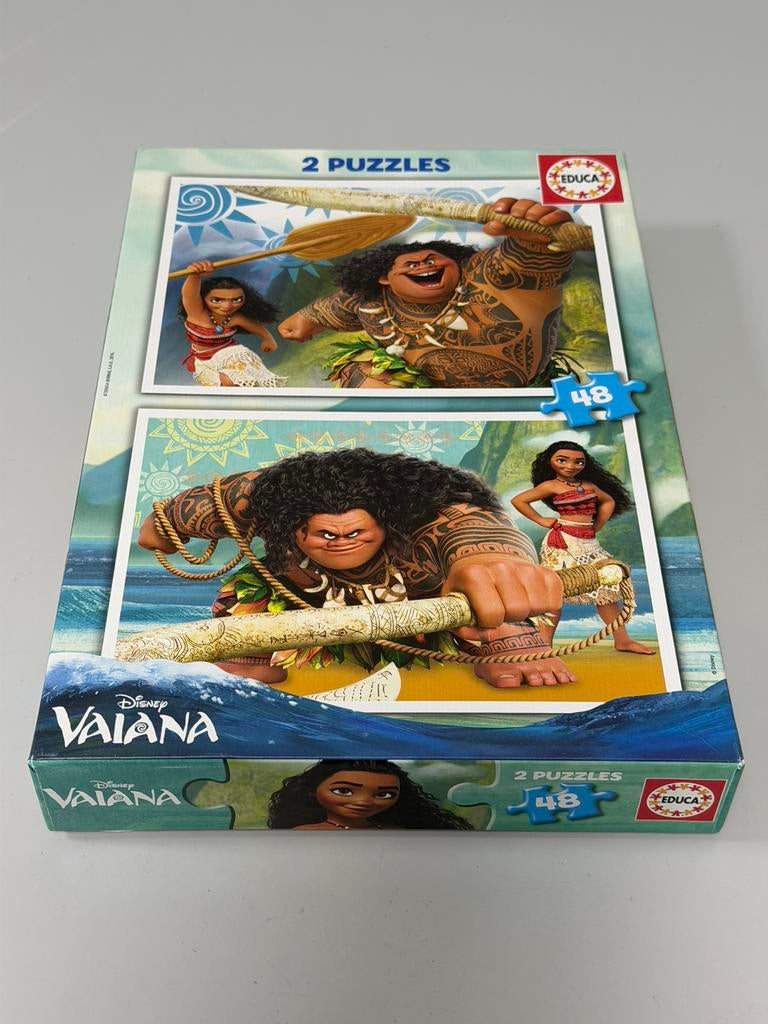 Educa Disney Vaiana Puzzelset 48 Stukjes Nieuw kinderpuzzel, Ophalen of Verzenden, 10 tot 50 stukjes, Nieuw, 4 tot 6 jaar