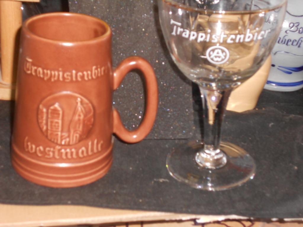 Bierglazen.Westmalle.Trappistenbier.Stella Artois.Hansa Bier, Ophalen of Verzenden, Zo goed als nieuw, Pul(len), Stella Artois