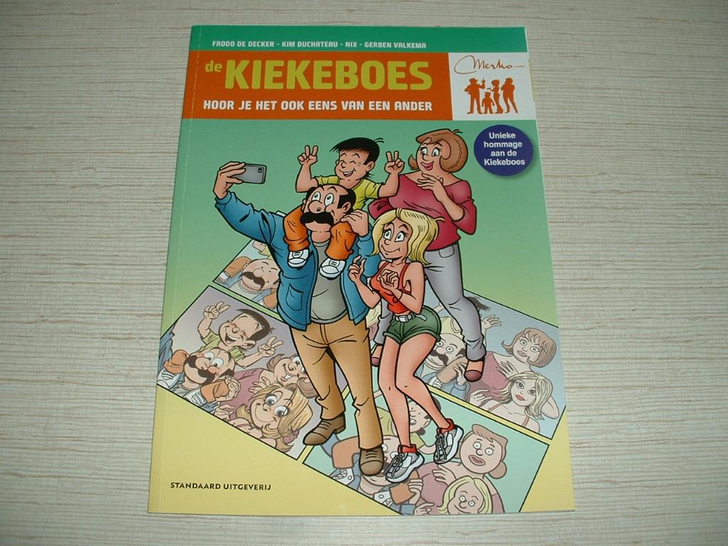 kiekeboe / de kiekeboes strip éénmalige uitgave, Eén stripboek, Ophalen of Verzenden, Zo goed als nieuw, Diverse