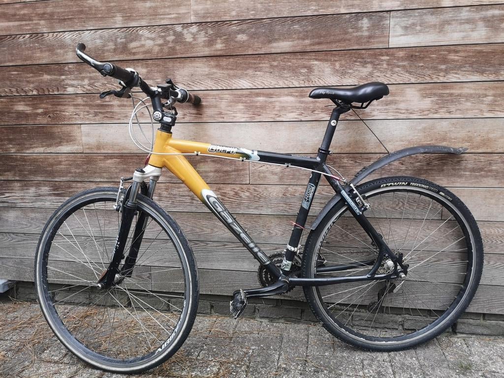 Gazelle x-road gravel mountainbike, Fietsen en Brommers, Fietsen | Mountainbikes en ATB, Ophalen, Gebruikt, Hardtail, Heren